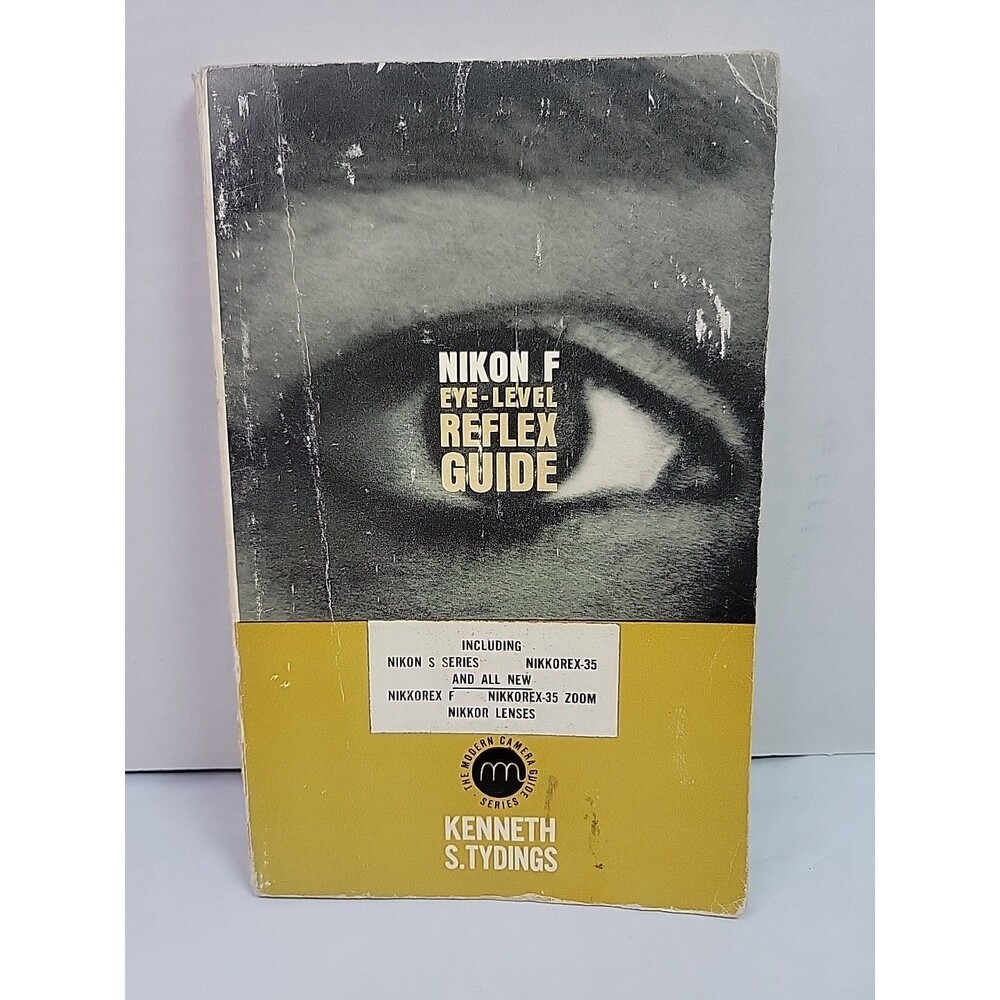 Vintage 1962 Nikon F Eye Level Reflex Guide Kenneth Tyding First Printing Camera